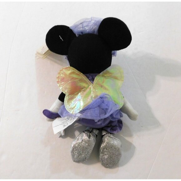 Disney Store Sugar Plum Minnie Mouse Mini Bean Bag Plush Doll Nutcracker 9 Inch - Picture 4 of 6